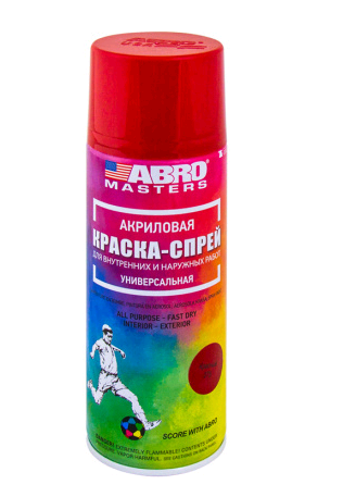 ABRO MASTERS SP-075-AM красная акриловая