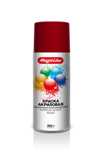 MAGICLINE-150 красная насыщенная акриловая RAL3002