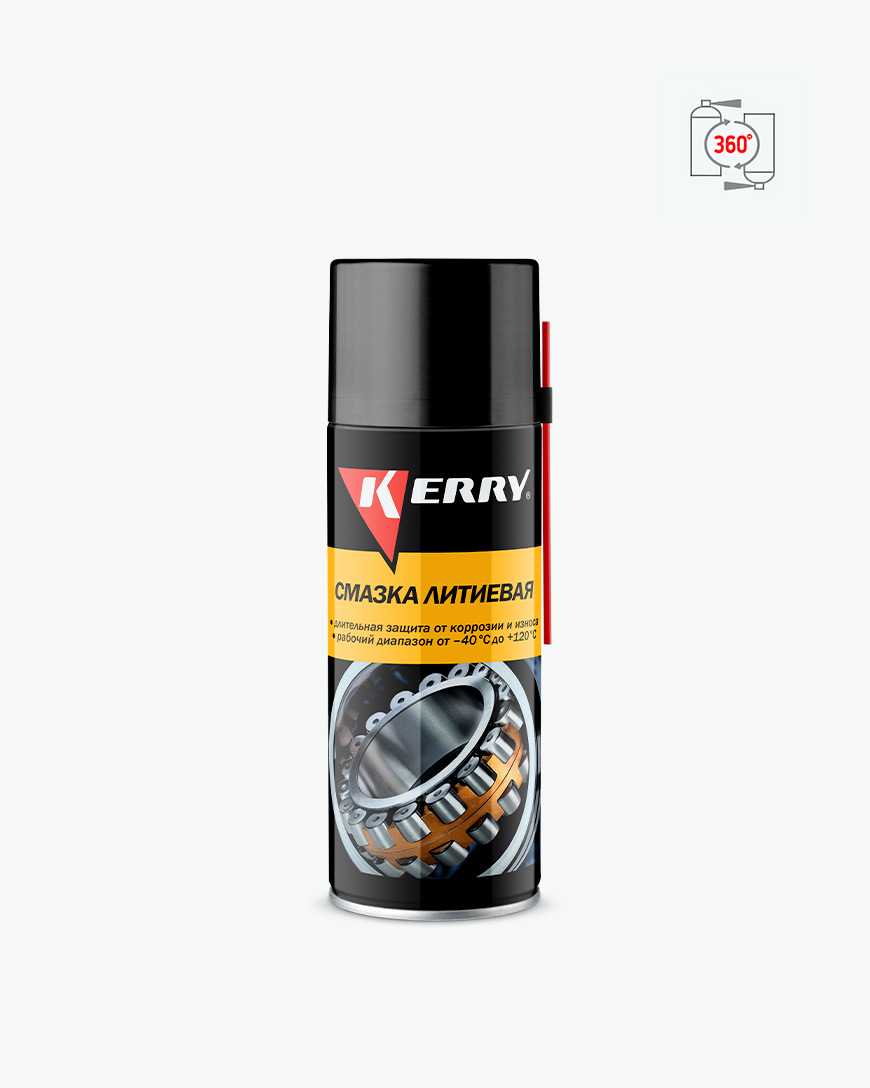 KR-942 Смазка универсальная литиевая 520мл аэрозоль