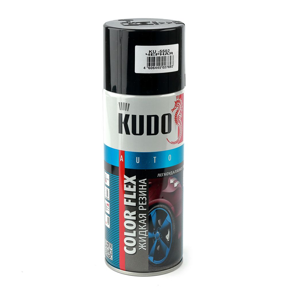 KUDO-5502 ЖИДКАЯ РЕЗИНА черная 520мл