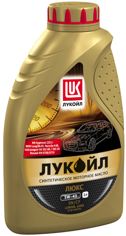 Лукойл Люкс 5/40 1л.синтетическое масло моторное