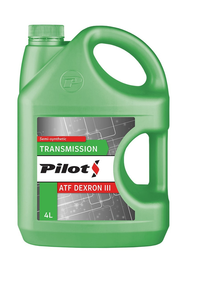 PILOTS ATF Dexron III 4л. полусинтетическое трансмиссионное масло