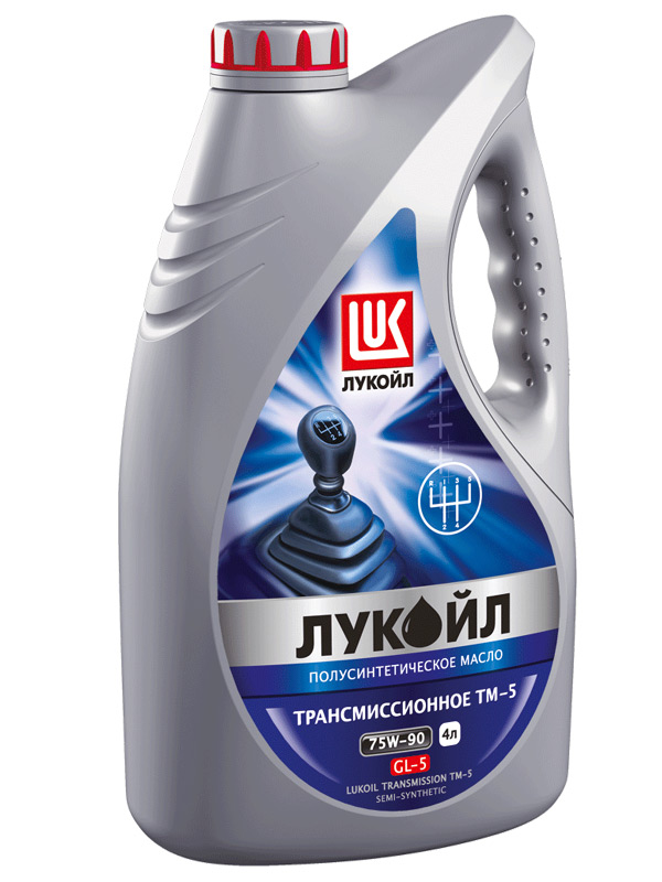 Лукойл ТМ-5 75/90 GL-5 GEAR полусинтетическое 4л