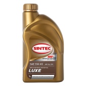 SINTEC LUXE 5W40 SL/CF 1л полусинтетическое масло моторное 801932/600236