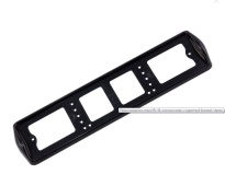 Рамка номерного знака с подсветкой(черная)боковая Премиум Рамка номерного знака с подсветкой(черная)боковая Премиум