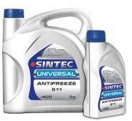 Антифриз -40 SINTEC UNIVERSAL G11 5кг синий 800522/990552 Антифриз -40 SINTEC UNIVERSAL G11 5кг синий 800522/990552