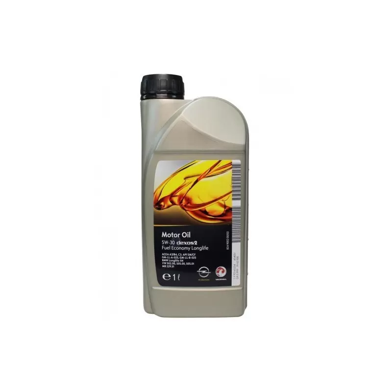 OPEL GM Dexos2 SAE 5w30 1л 93165554